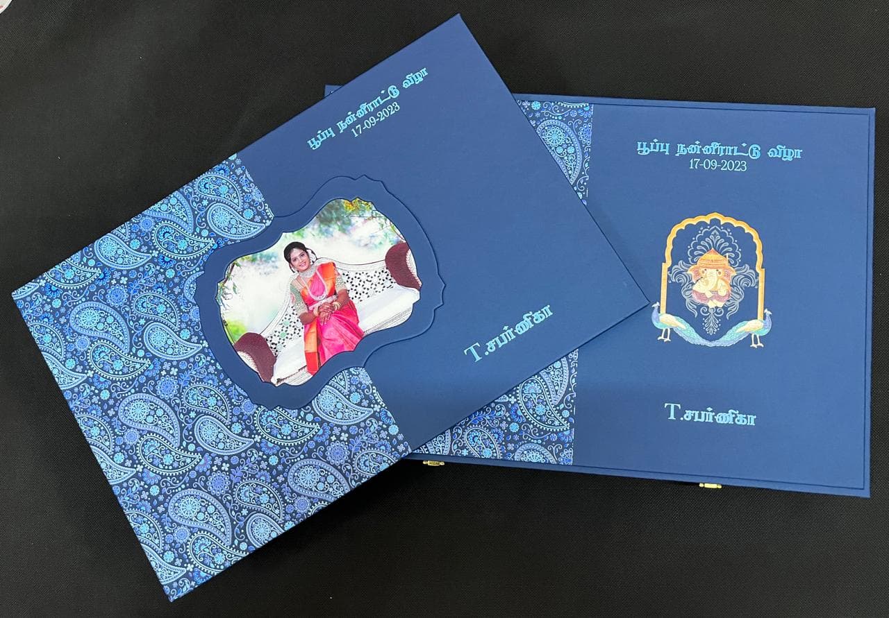 Luxury wedding album photography in Madurai - Photo 1